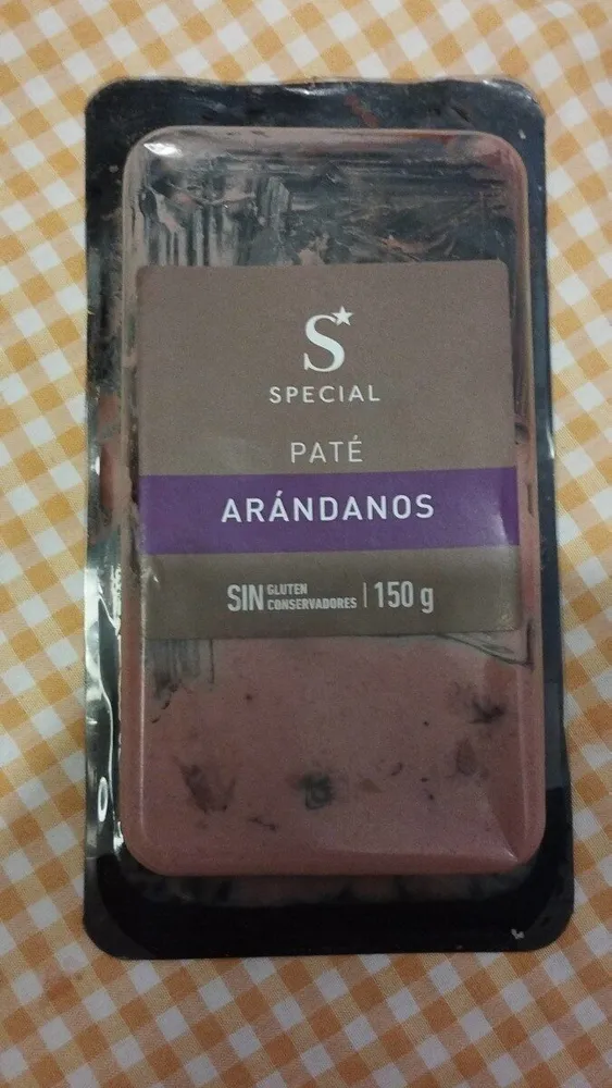 Paté de Arándanos