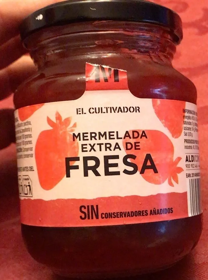 Mermelada extra de fresa