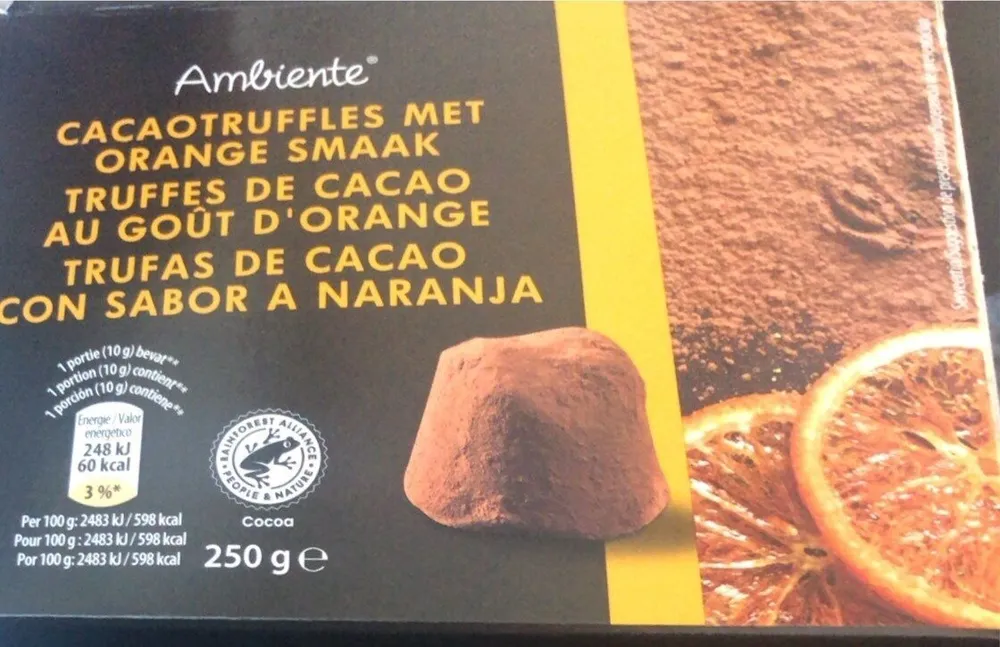 Cacao truffles