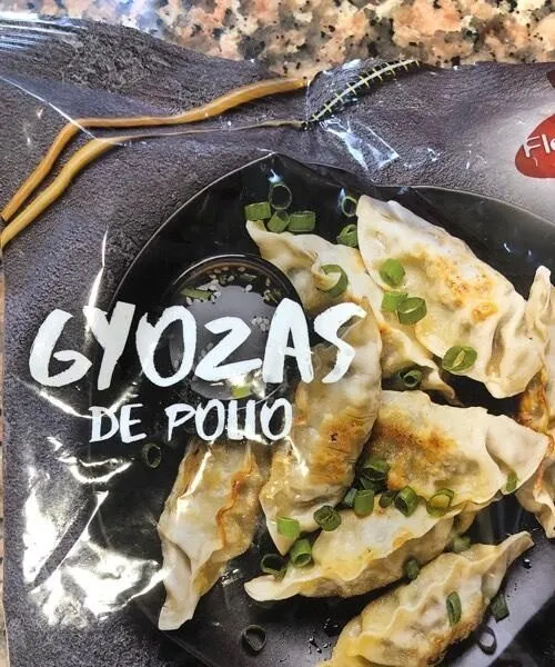 Gyozas de pollo