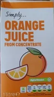 Orange Juice from Concentrate