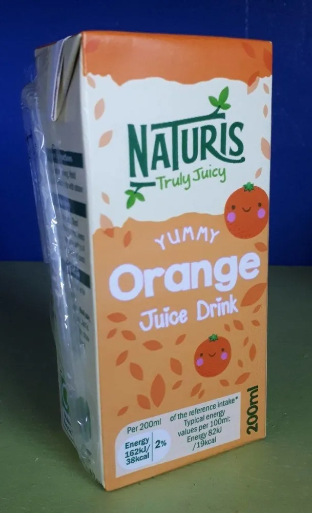Yummy orange juice drink