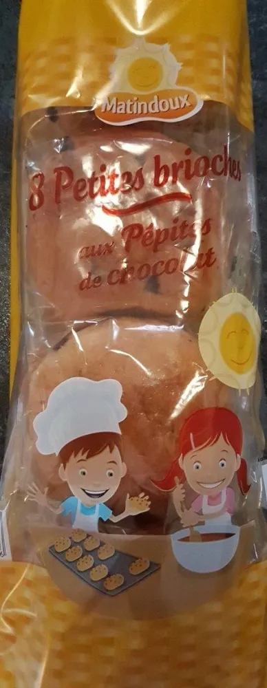 Brioches aux pépites de chocolat