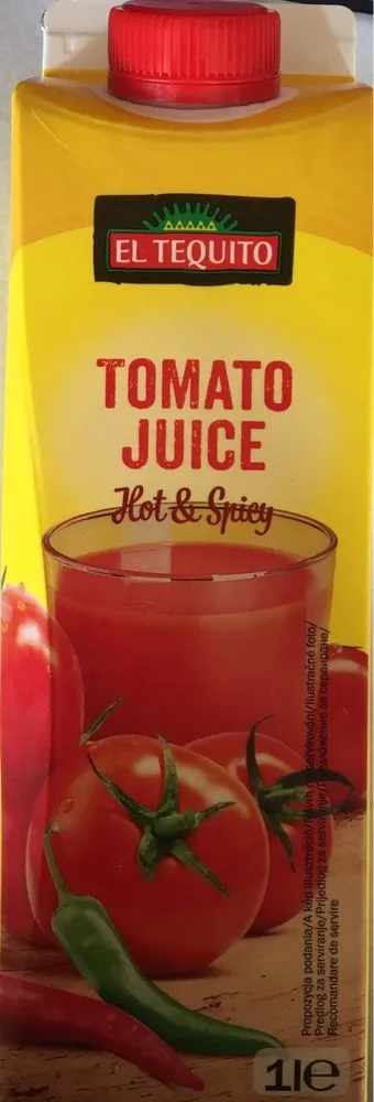 El Tequito Scharfe Tomate, Pikanter Tomatensaft