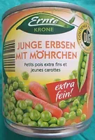 Junge Erbsen mit Möhrchen