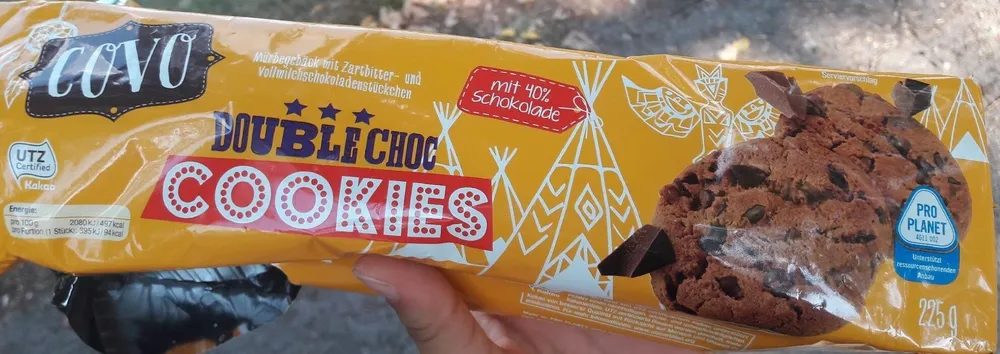 Double Choc Cookies