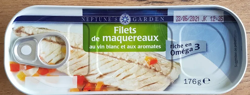 Filets de Maquereaux au Vin Blanc et aux Aromates