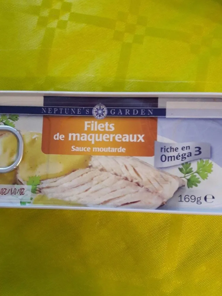 Filet de maquereau sauce moutarde