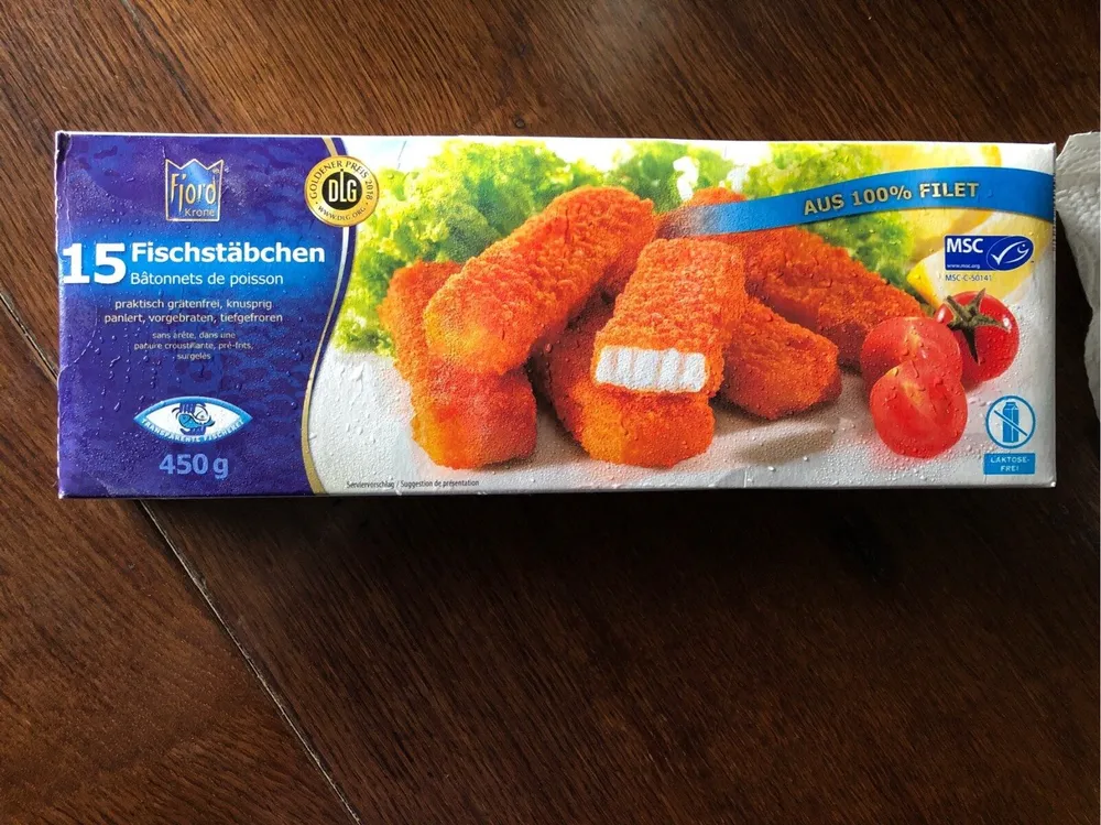 Bâtonnets de poisson