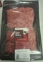 Lean beef mince