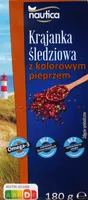 Krajanka śledziowa z kolorowym piperzem