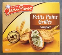 Petits Pains Grillés Complet