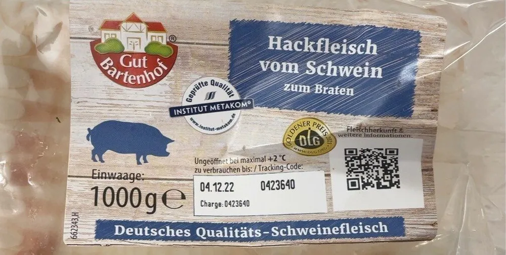Hackfleisch vom Schwein