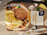 Hacksteak Jäger Art mit Kartoffelpüree