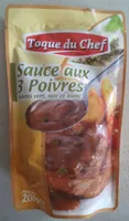 Sauce aux 3 Poivres (Poivres vert, noir et blanc)