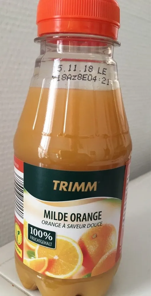 Trimm, Milde Orange