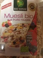 Muesli bio aux fruits rouges