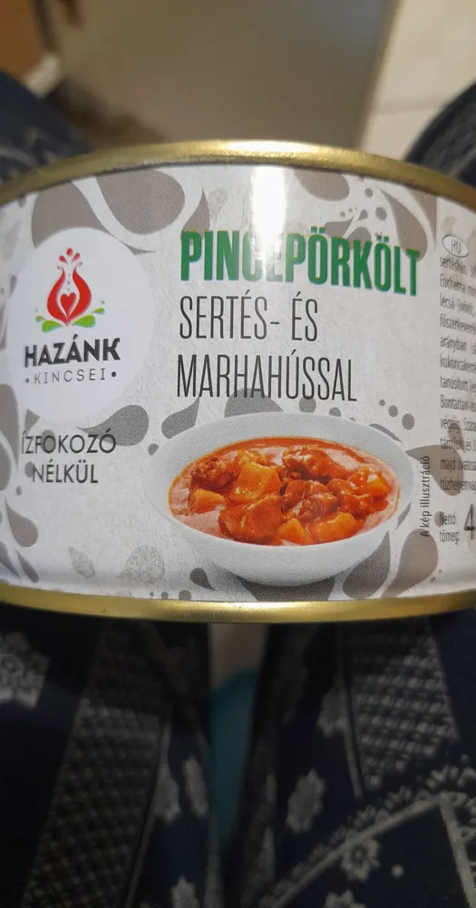 Pincepörkölt sertés- és marhahússal