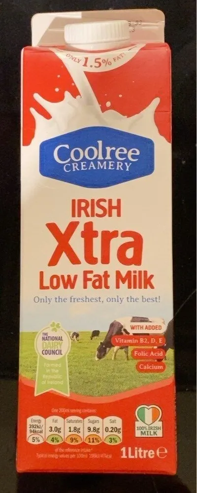 Irish Extra Low Fat Milk