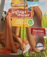 Saucisses de volaille fumées - Emmental & Paprika