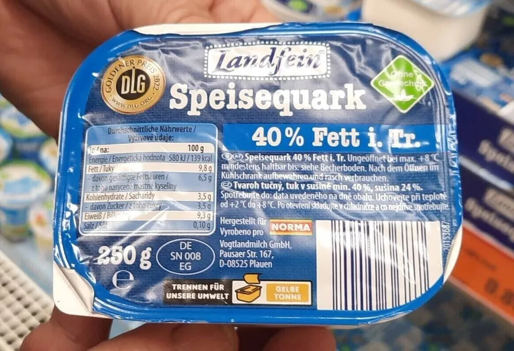 Speisequark