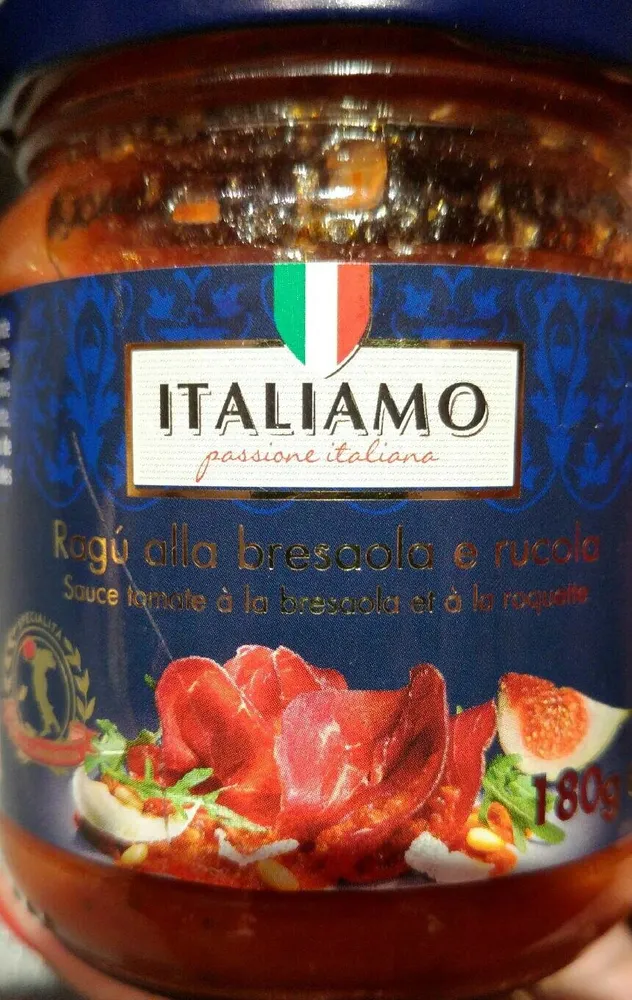 Sauce tomate bresaola et roquette