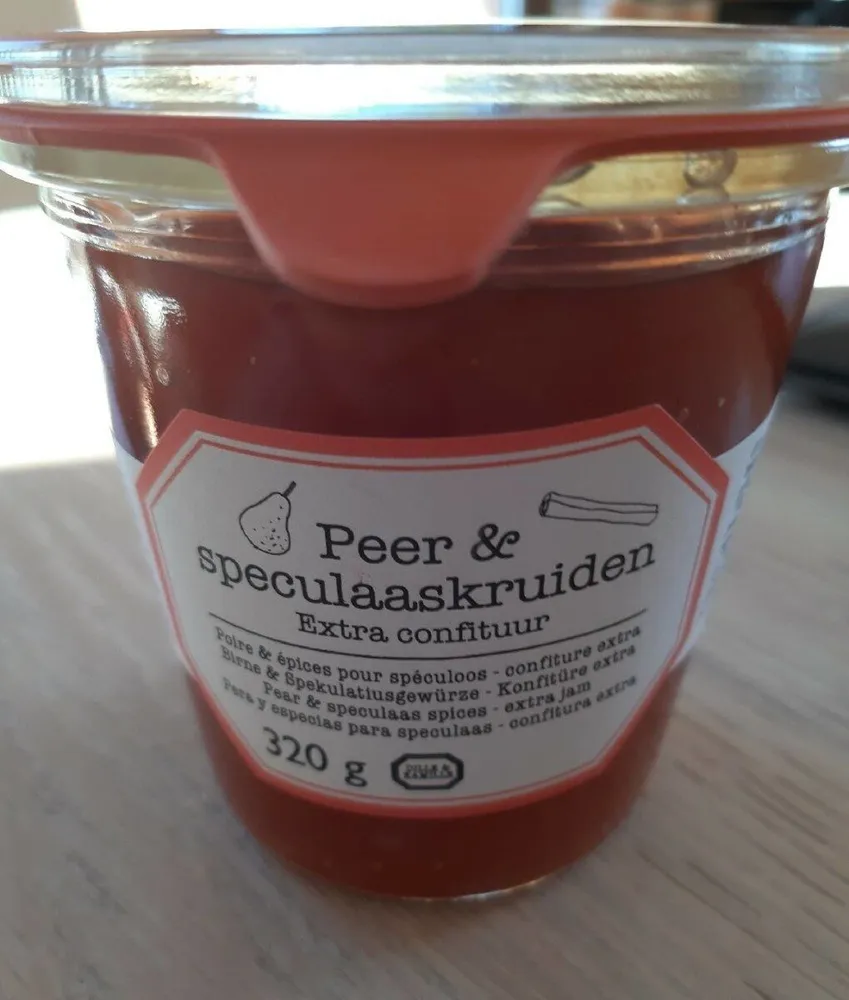 Poire & épices pour spéculoos - confiture extra