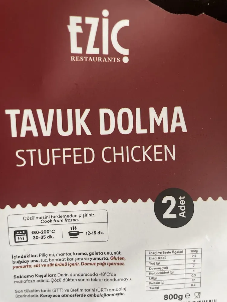 Chicken Stuffed With Besamel