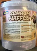 Schaum Waffeln