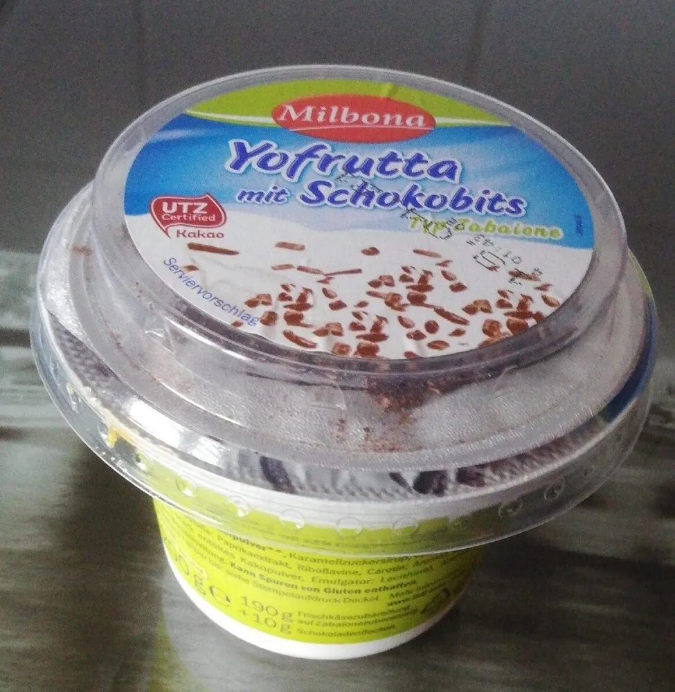 Yofrutta mit Schokobits