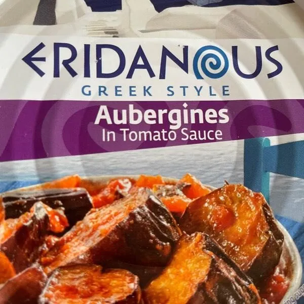 Aubergines in tomato sauce
