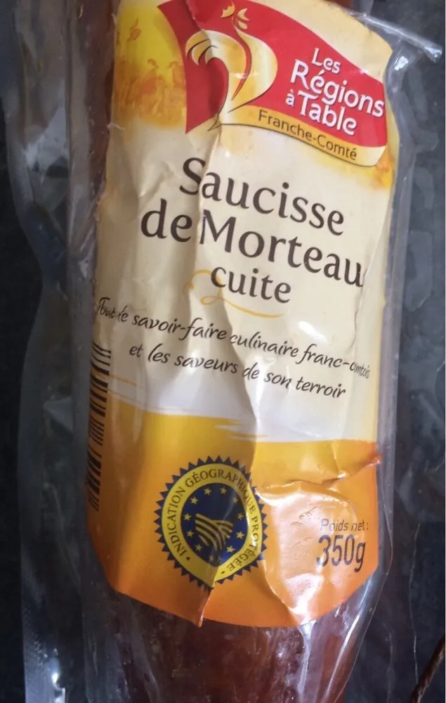Saucisse de Morteau cuite