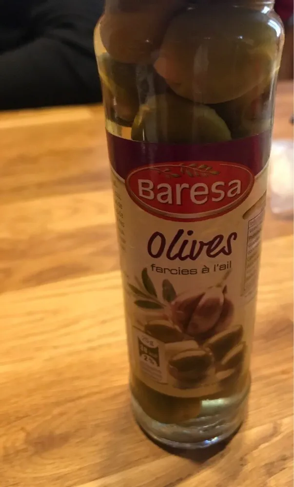 Olives farcies a l'ail