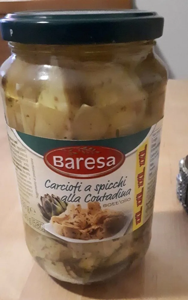 Baresa carciofi a spicchi alla contadina