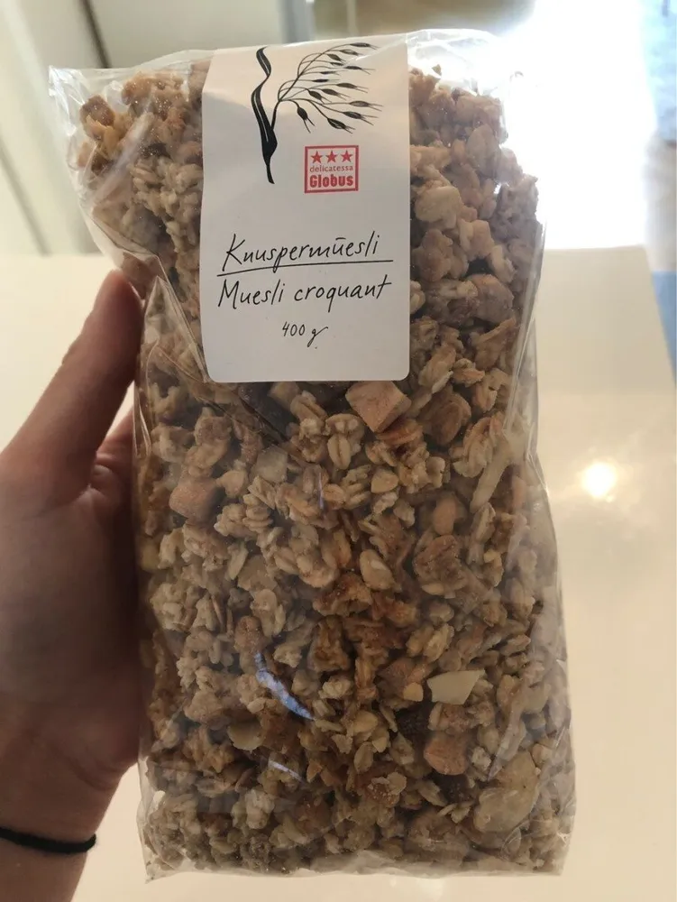 Knuspermüesli Muesli croquant