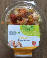 Crudités Poulet sauce Caesar
