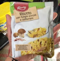 Risotto porcini e zafferano