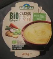 Bio organic crema di patate e porri