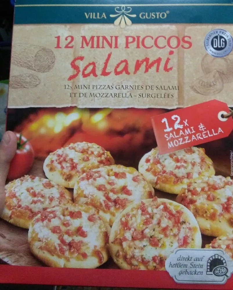 12 mini piccos SALAMI