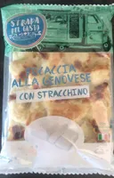 Focaccia alla genovese con stracchino