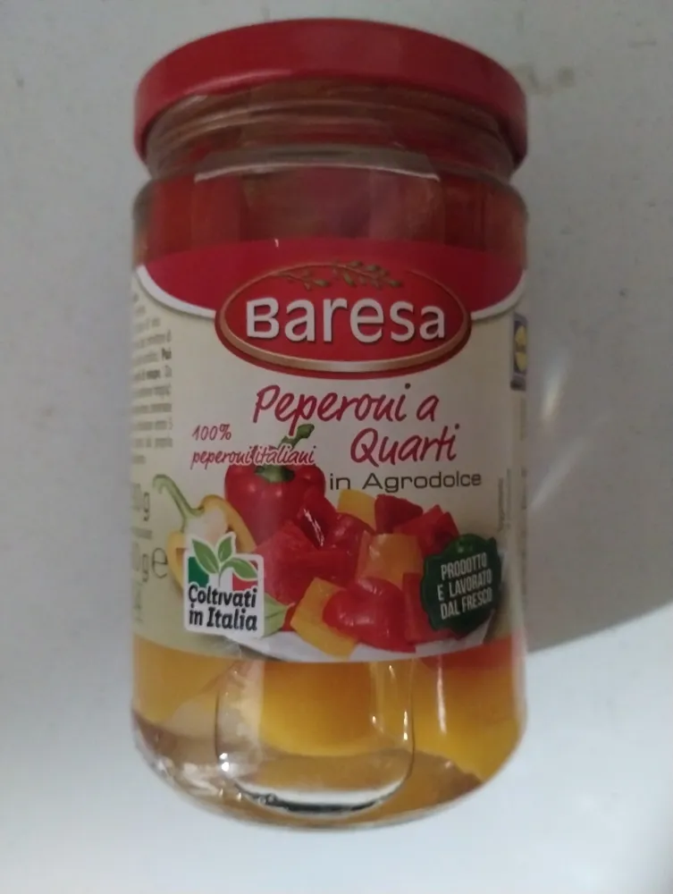 Peperoni a quarti