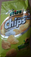Chips saveur fromage et crėme douce