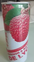 Boisson à base de jus de lychee