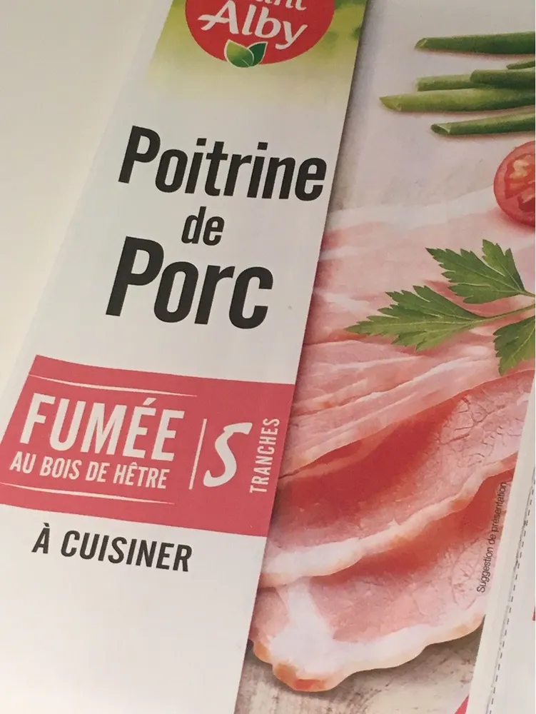 Poitrine De Porc Fumée
