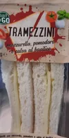 Tramezzini mozzarella pomodoro e salsa al basilico select&go