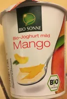 Bio-joghurt Mango, Mit Milchanteil (3,8% Fett)