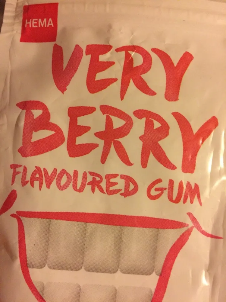 Very Berry gum
