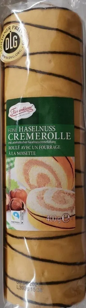 Haselnuss Cremerolle
