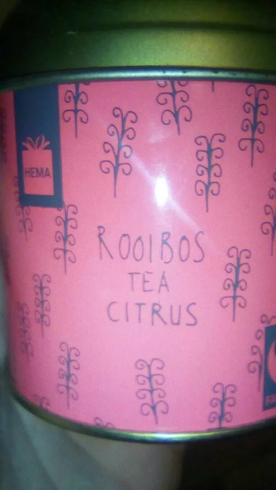 Roolbos tea citrus