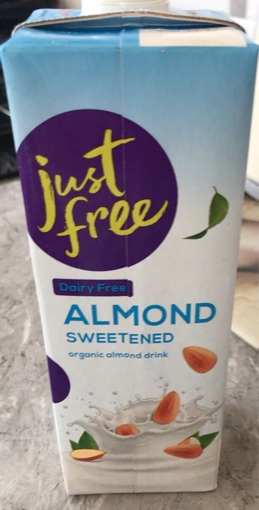 Just free almond sweetened drink